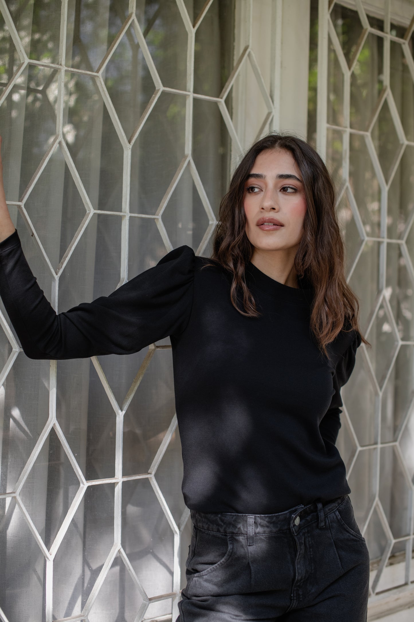 Polera Toulouse Negro