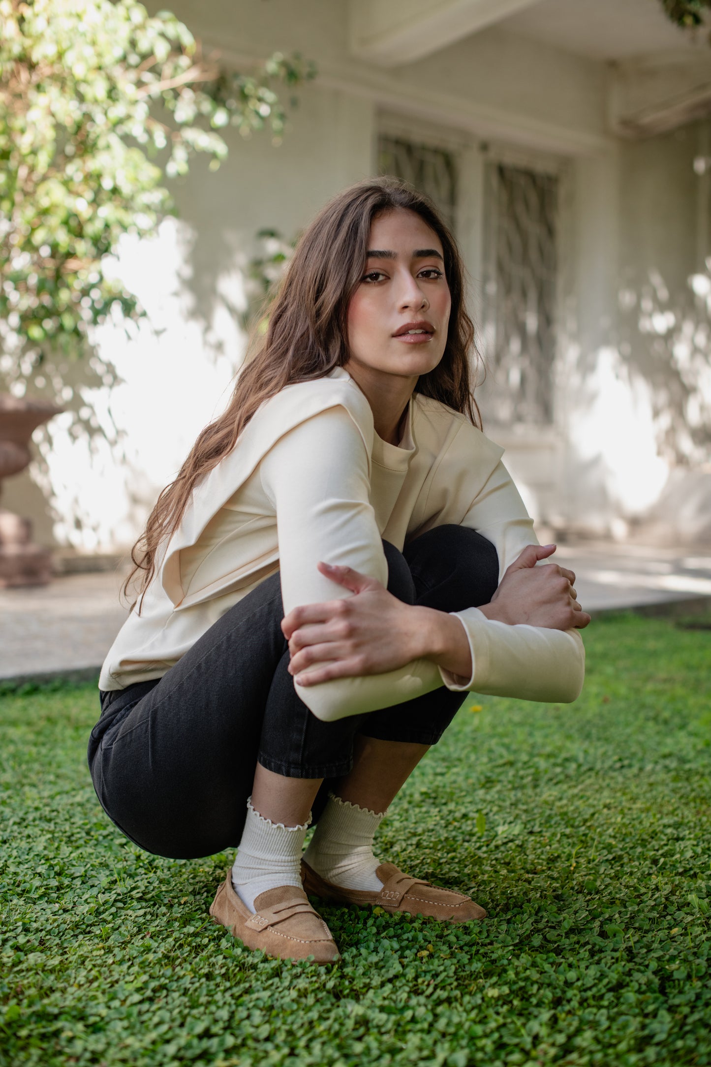 Polera Nantes Crema