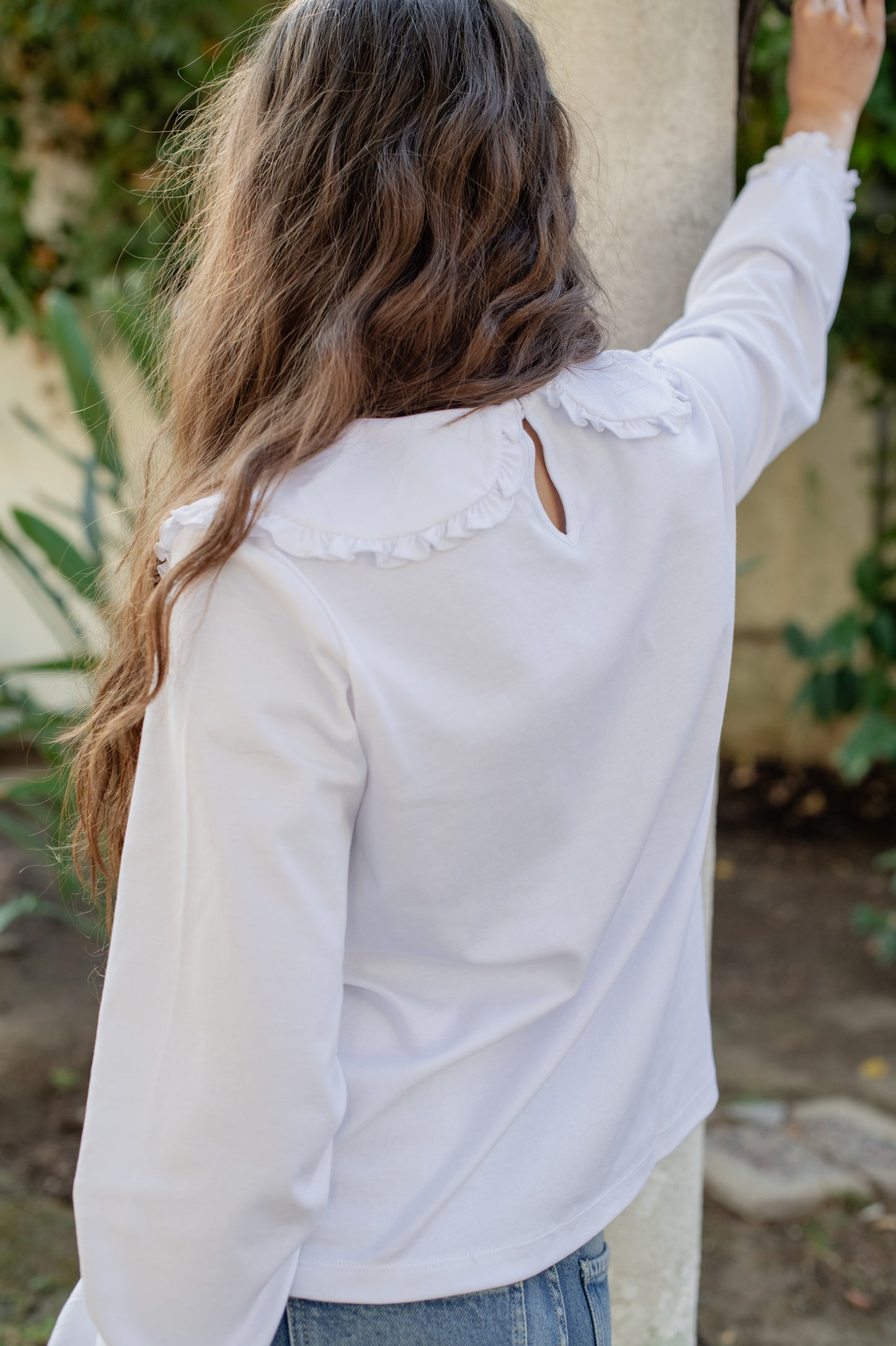Polera Niza Blanco