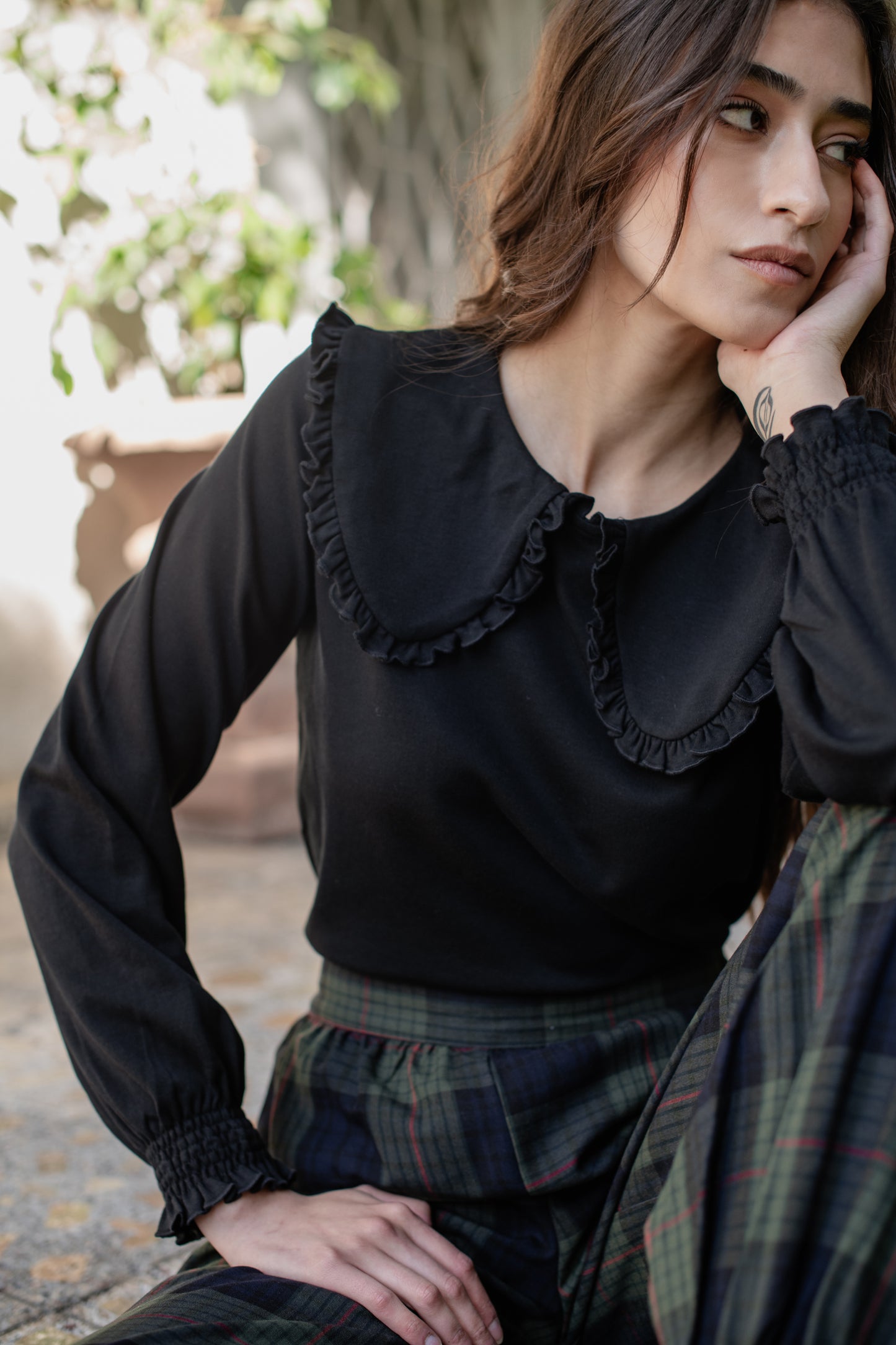 Polera Niza Negro