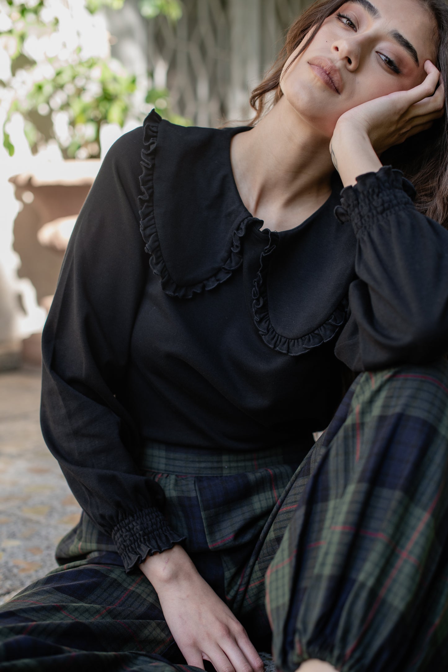 Polera Niza Negro