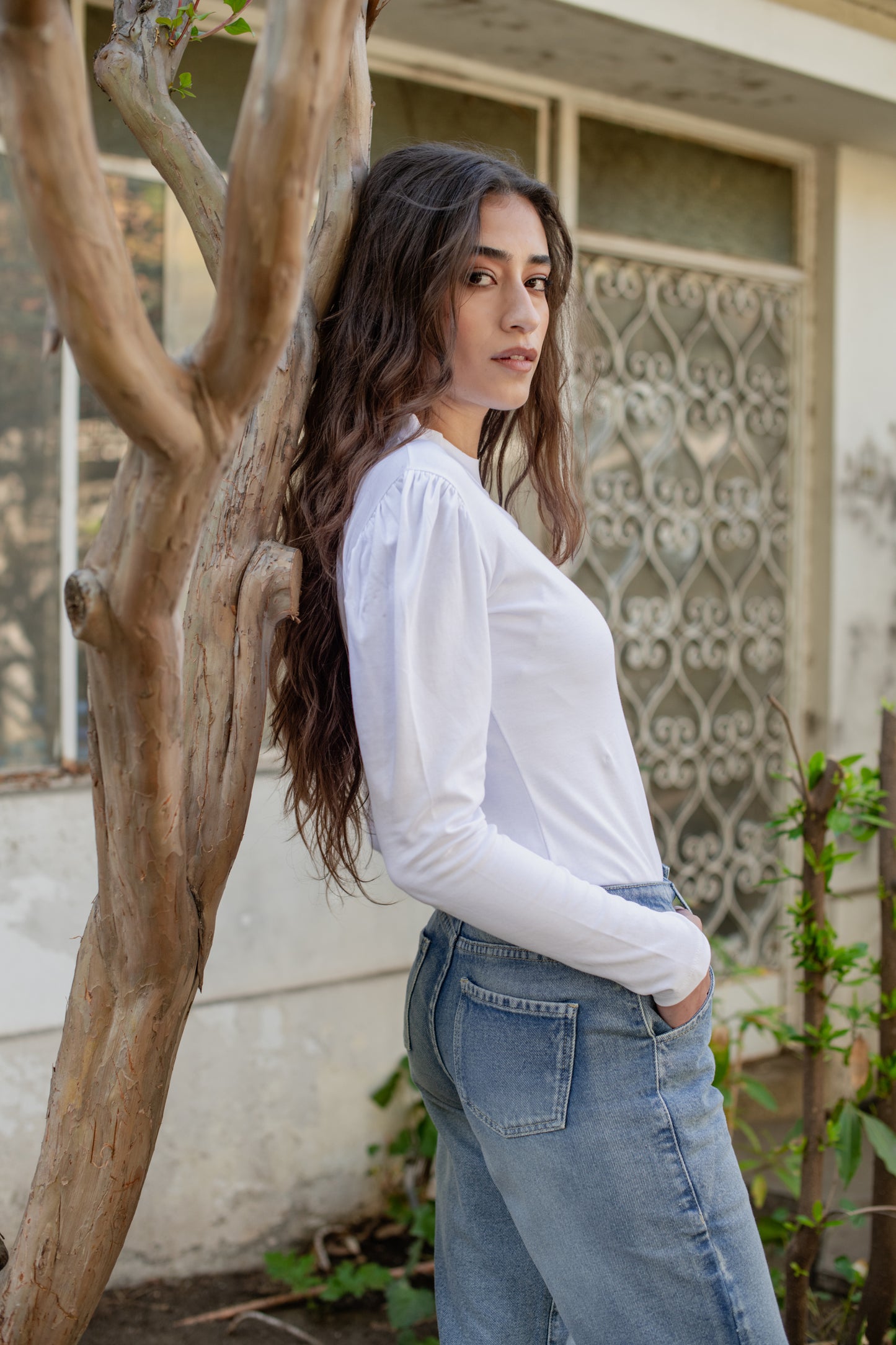 Polera Toulouse Blanco