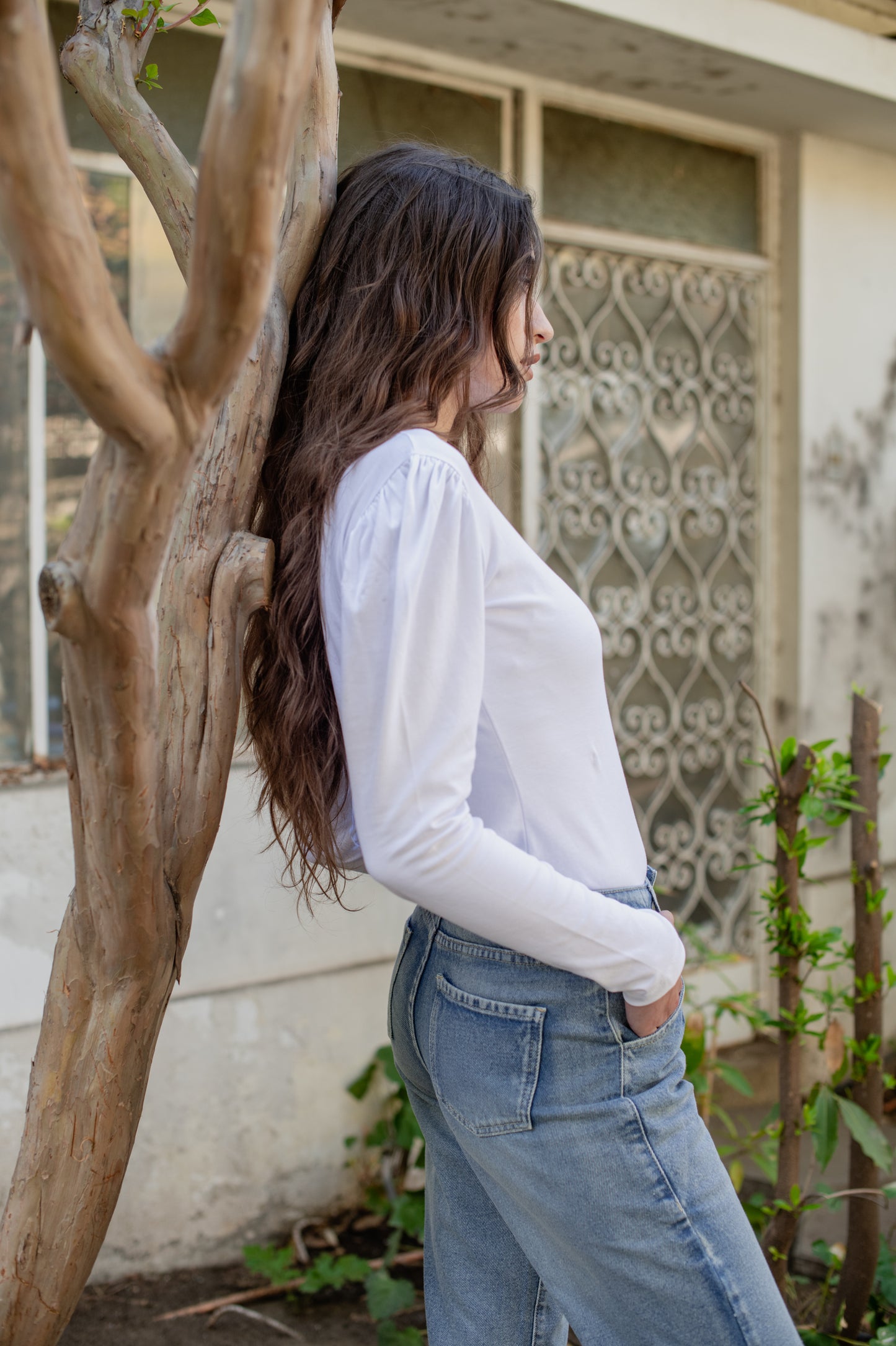 Polera Toulouse Blanco