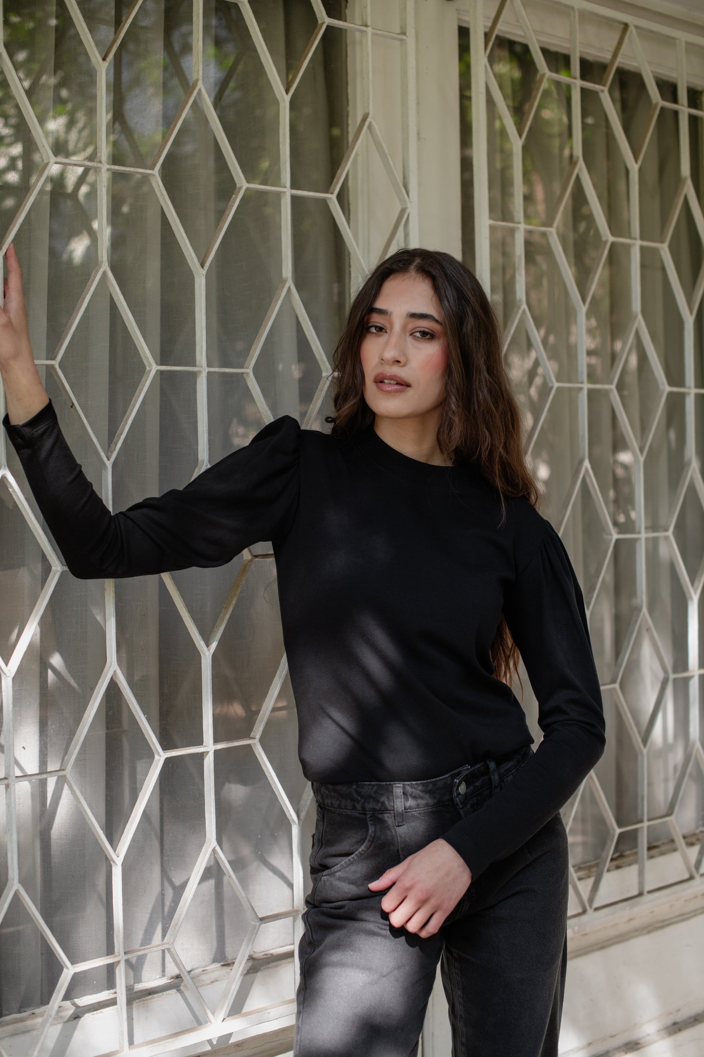 Polera Toulouse Negro
