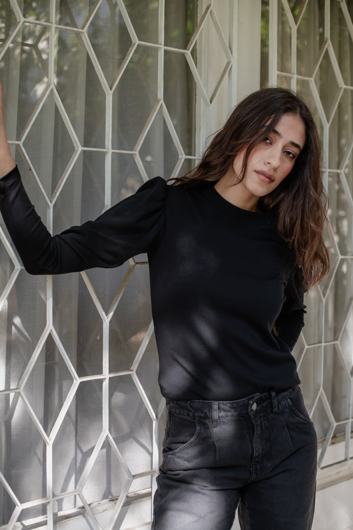 Polera Toulouse Negro
